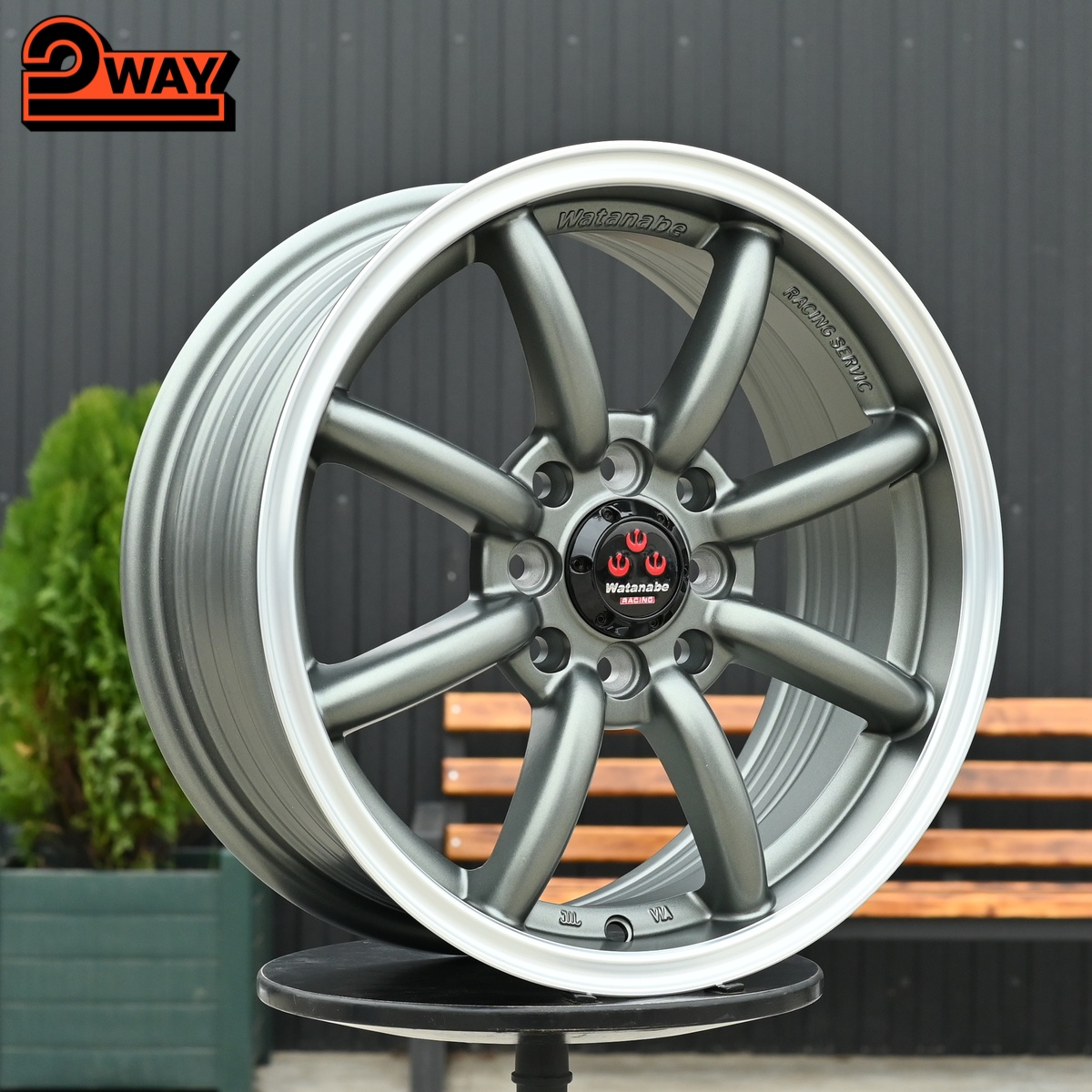 R15 Watanabe Стиль 6.5J ET38 4*100/114.3 Графит