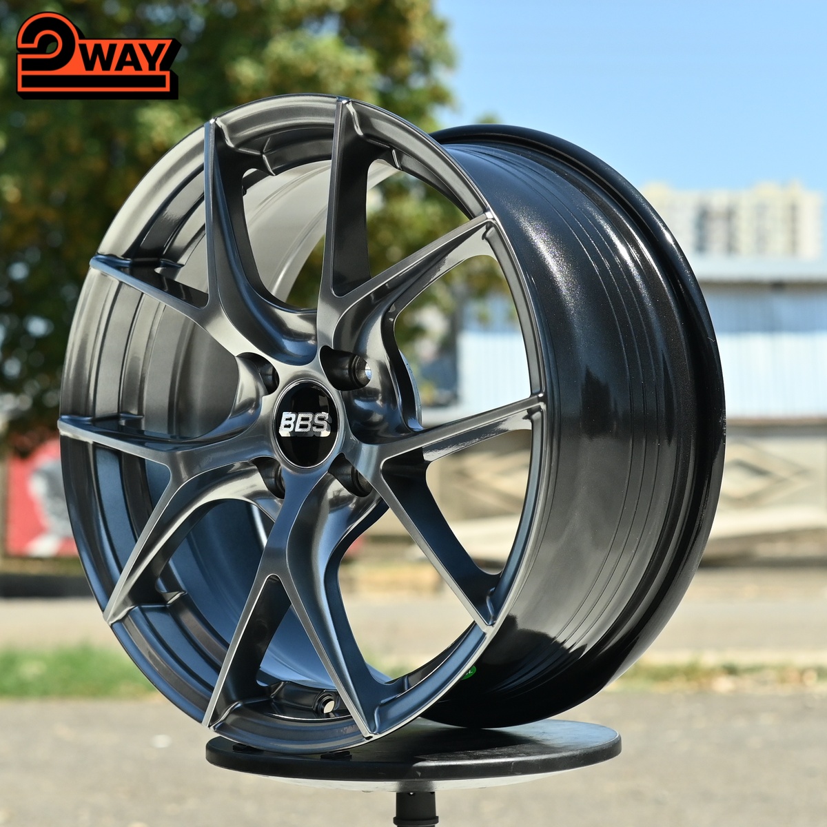 R16 BBS CI-R Стиль 7.0J ET38 4*100 Тёмный хром