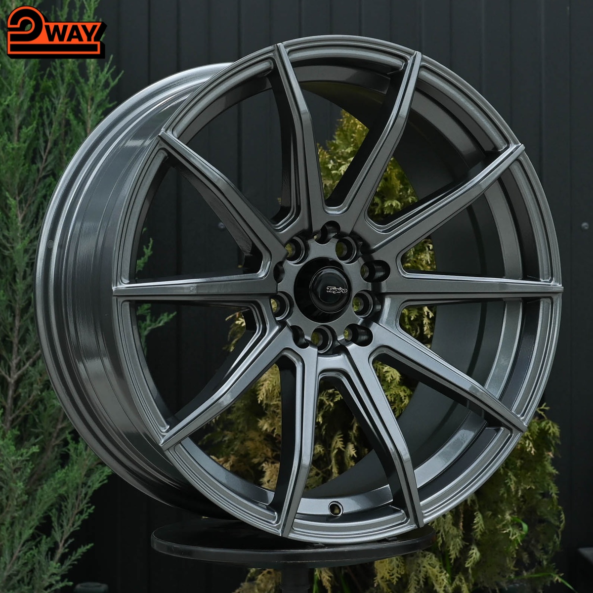 R18 Taigiro Spider 8.0J ET30 5*108/112 Графит