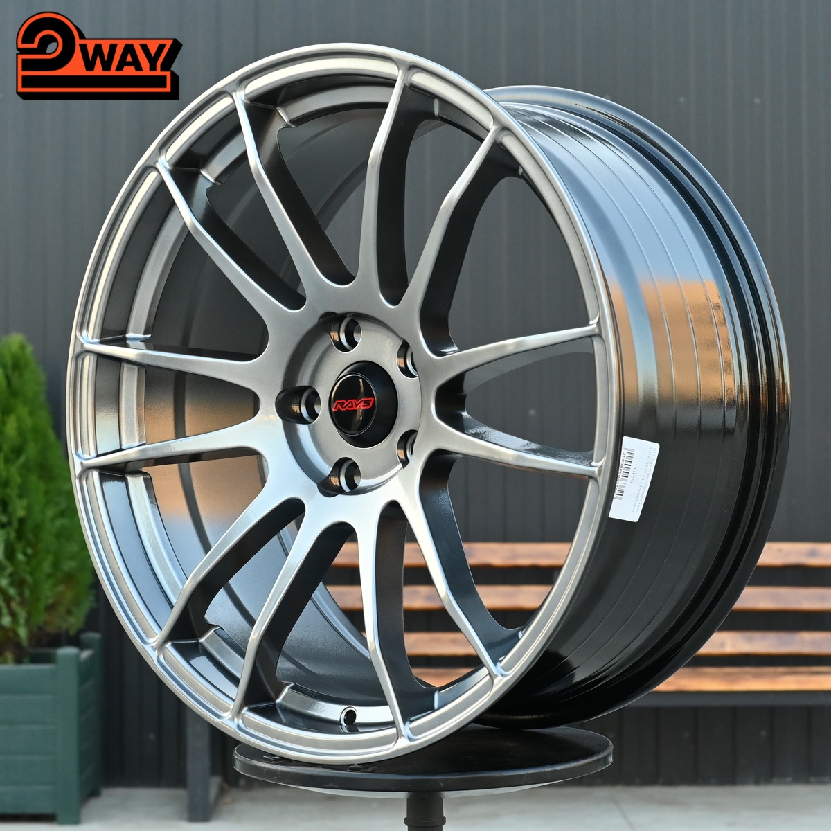 R19 Rays Gram 57Xtreme Стиль 8.5J ET35 5*114.3 Темный хром