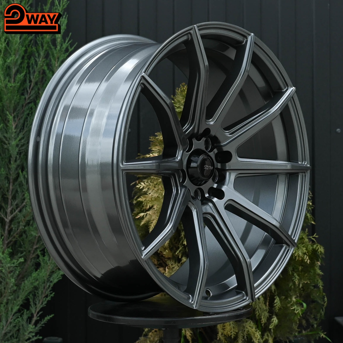 R18 Taigiro Spider 8.0J ET30 5*108/112 Графит