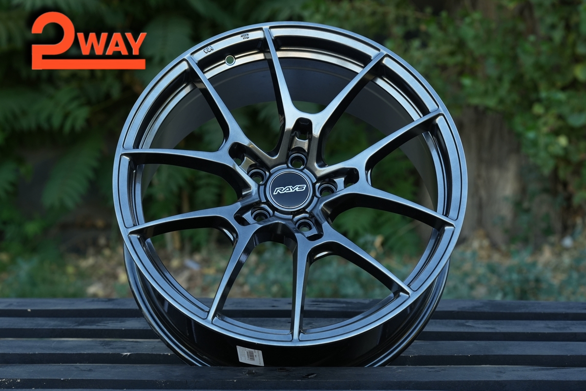 R19 Rays G025 Стиль 8.5J ET38 5*114.3 Темный хром