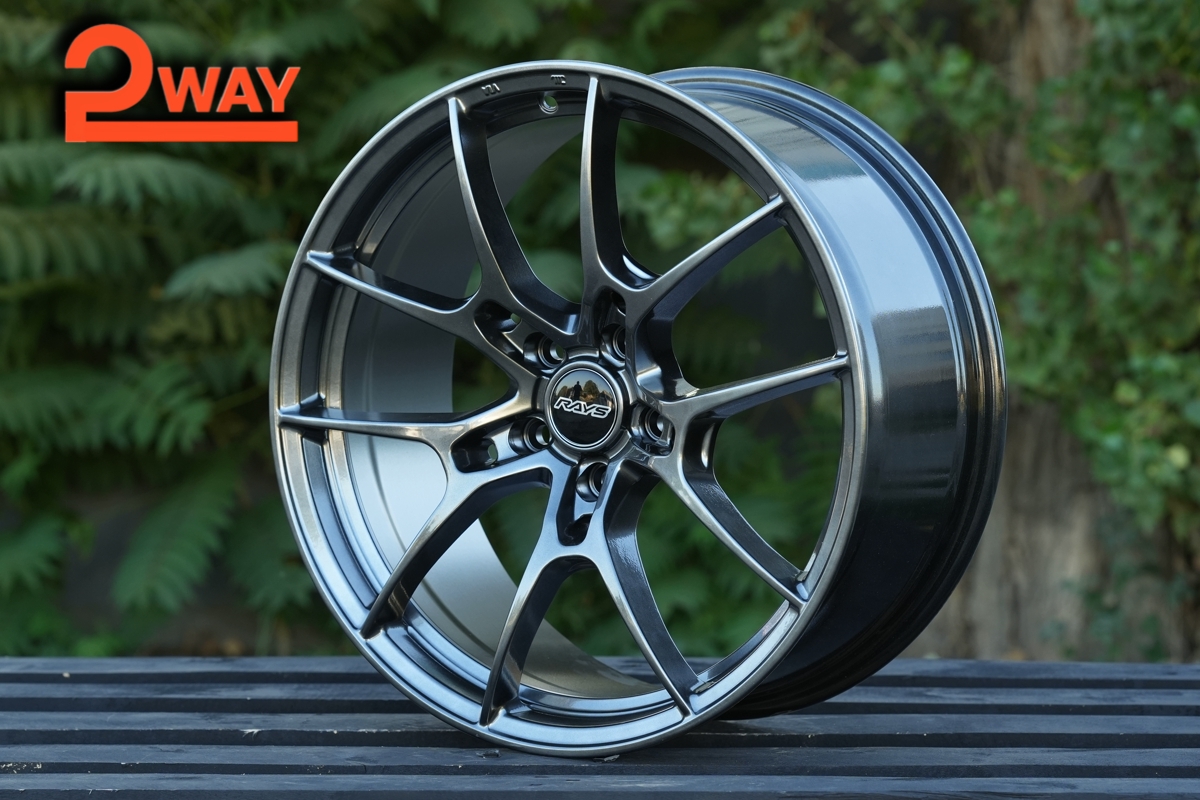 R19 Rays G025 Стиль 8.5J ET38 5*114.3 Темный хром