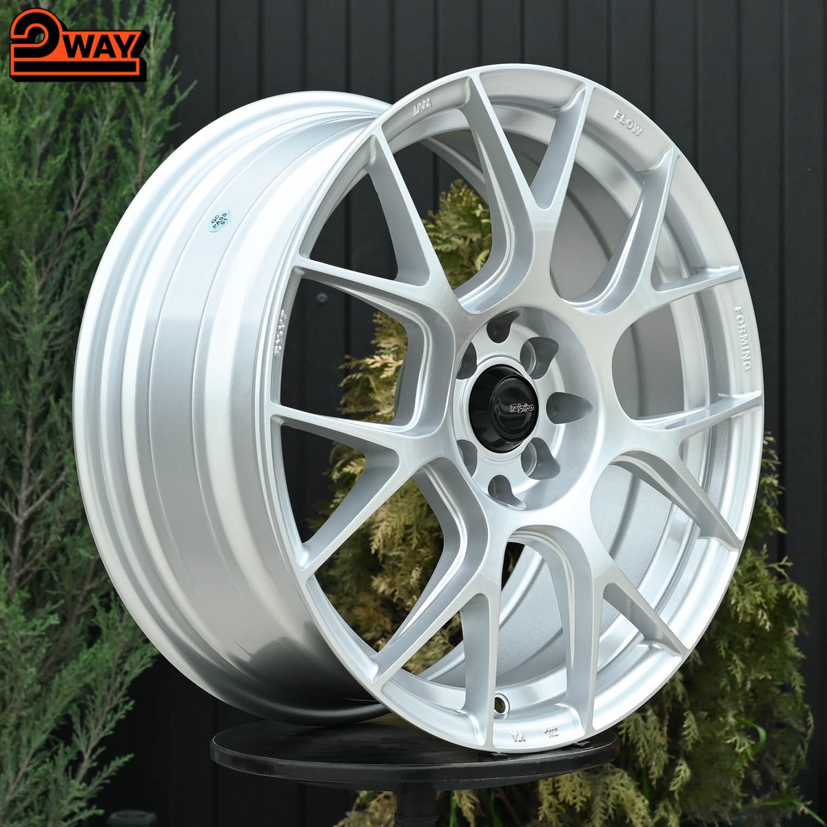 R17 Taigiro Spirit 7.5J ET40 4*100/114.3 Серебро