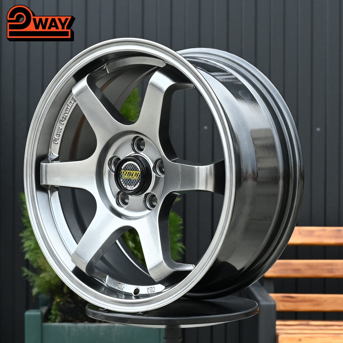 R16 Taigiro Street 7.0J ET35 5*100 Темный хром