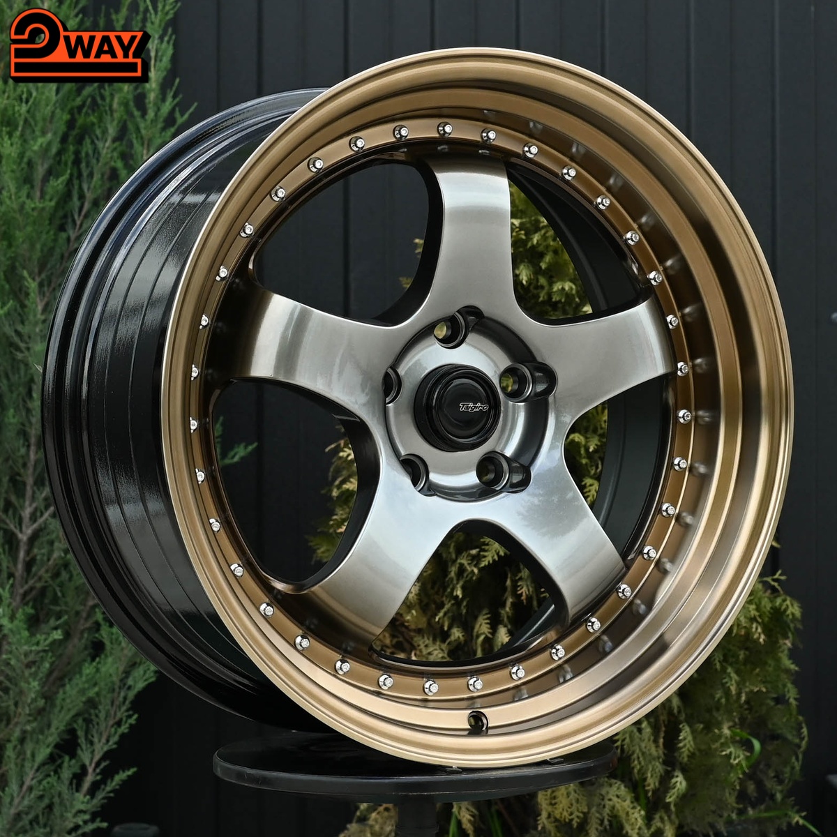 R18 Work Meister Стиль 8.5J ET30 5*114.3 Бронза