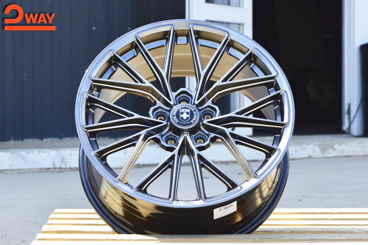 R18 HRE FF28 Стиль 8.0J ET38 5*114.3 Темное серебро