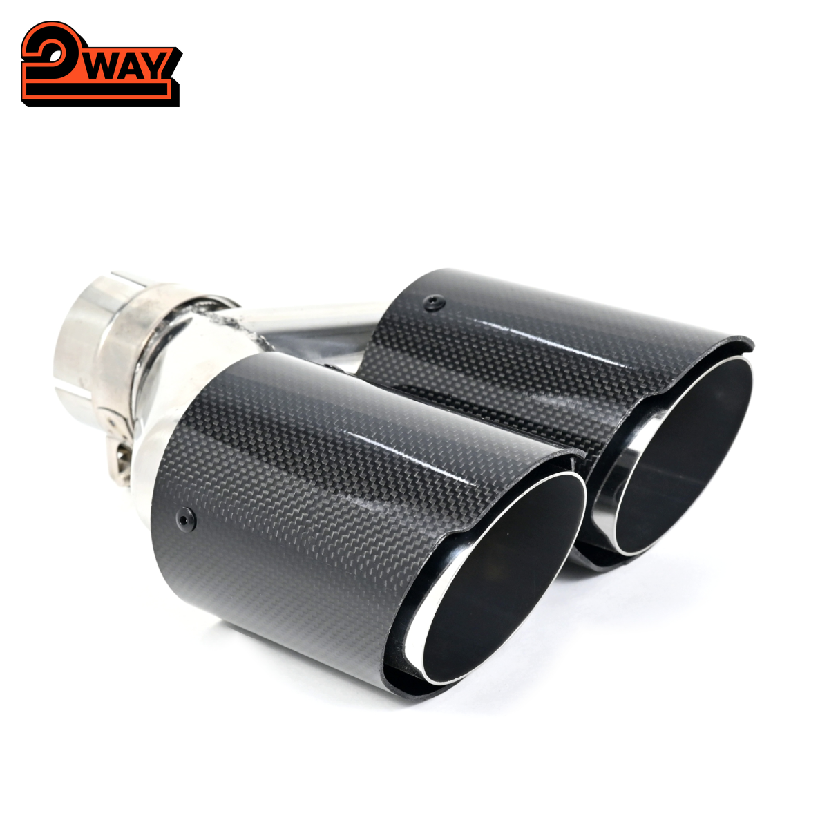 Насадка Akrapovic двойная №143 63*89