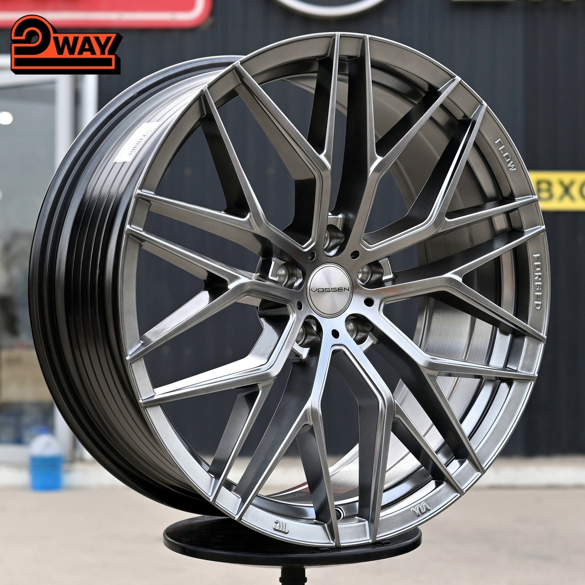 R20 Vossen 3323 Стиль 8.5J ET35 5*112 Темный хром