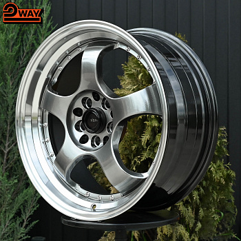 R17 SSR SP1 Стиль 7.5J ET38 5*100/114.3  Темный хром